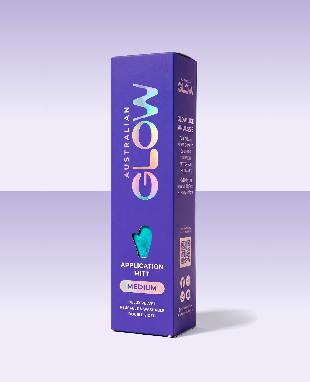 Australian Glow mitt product